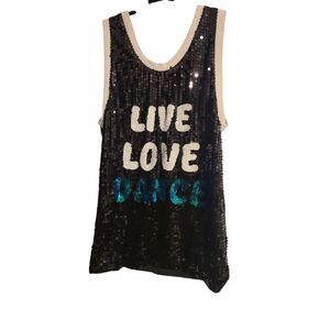 Alexander Collection  size Medium Black Long‎ top or short dress